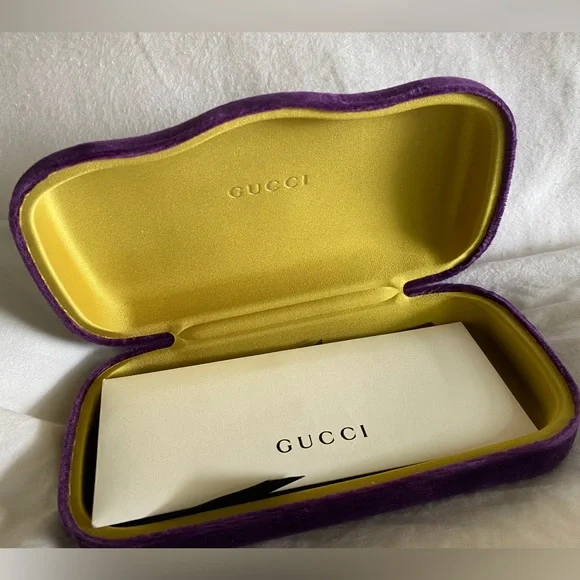 Gucci | Accessories | Gucci Sunglasses Case | Poshmark display picture 2